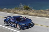 Bugatti Chiron in carbon albastru