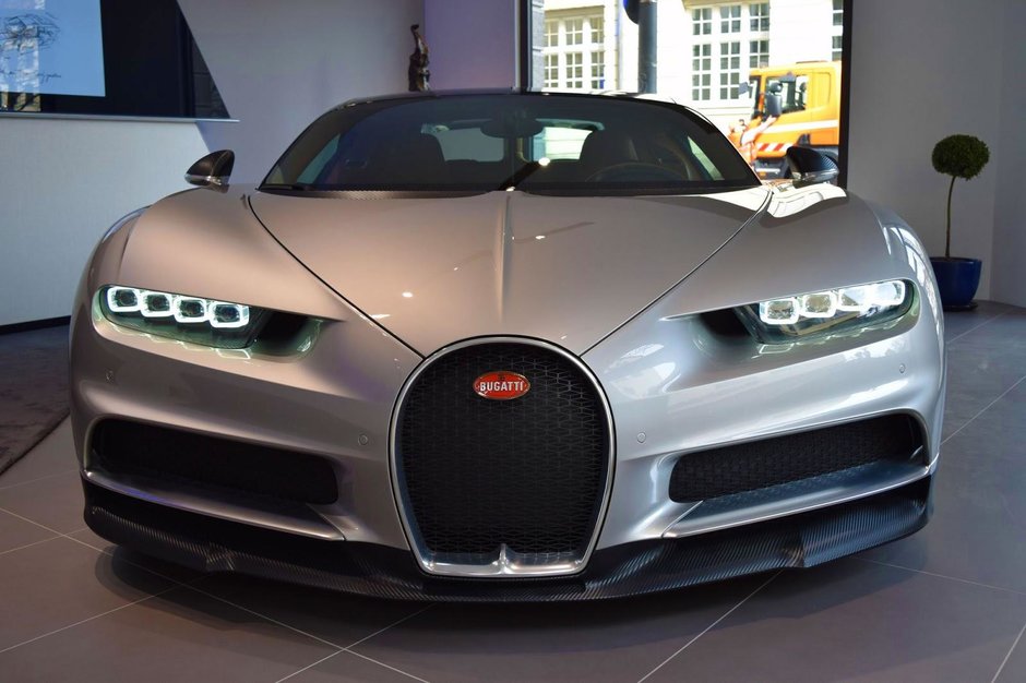 Bugatti Chiron - Poze reale