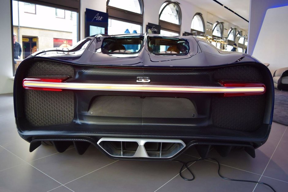 Bugatti Chiron - Poze reale