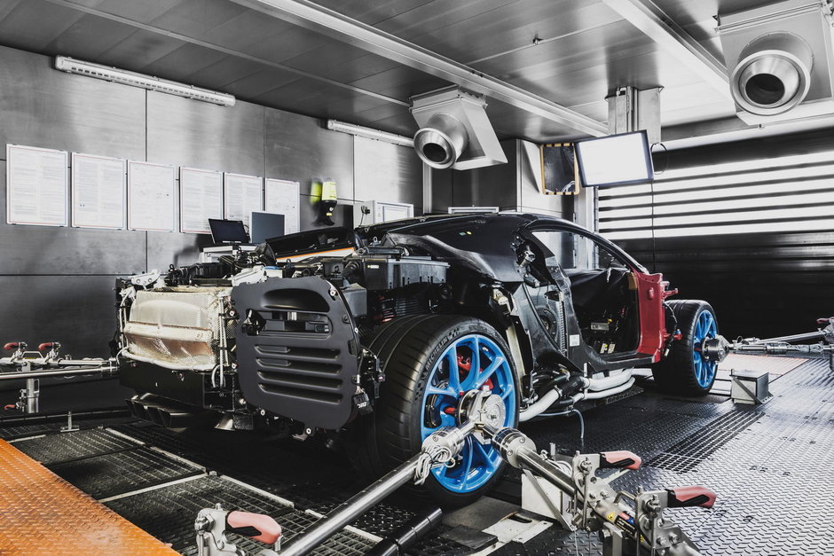 Bugatti Chiron - Productie