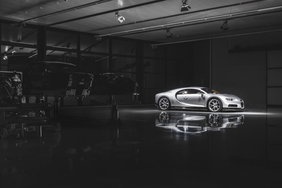 Bugatti Chiron - Productie