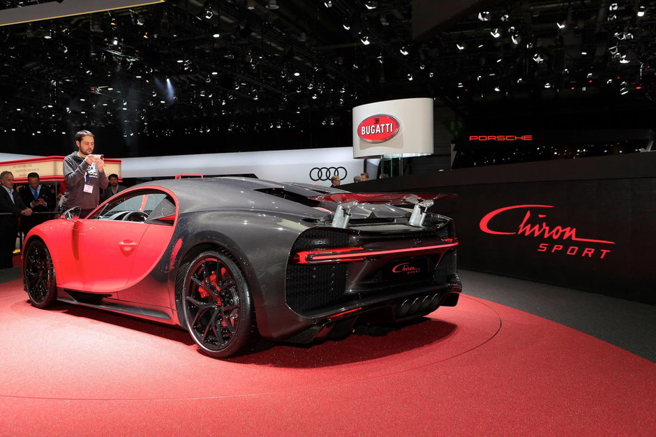 Bugatti Chiron Sport - Poze de la Geneva