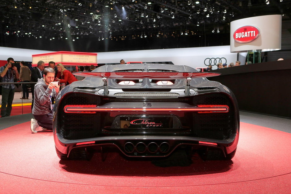 Bugatti Chiron Sport - Poze de la Geneva