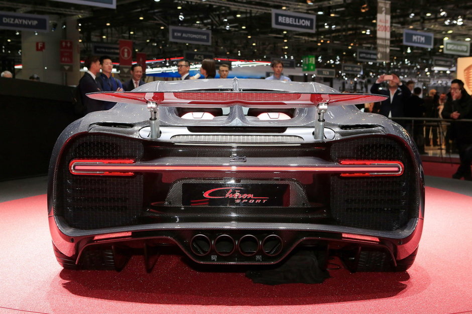 Bugatti Chiron Sport - Poze de la Geneva