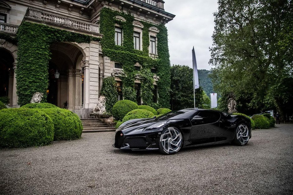 Bugatti La Voiture Noire la Villa d'Este