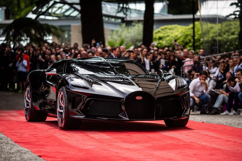 Bugatti La Voiture Noire la Villa d'Este