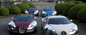 Patru Bugatti Centenaire la Concorso d'Elganza Villa d'Este