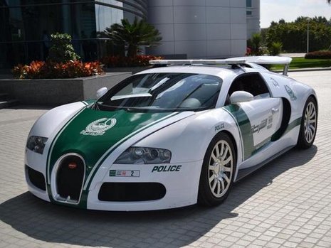 Bugatti Veyron de politie