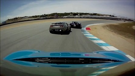 Bugatti Veyron, Ferrari F430 si Lotus Exige S cuceresc Laguna Seca!