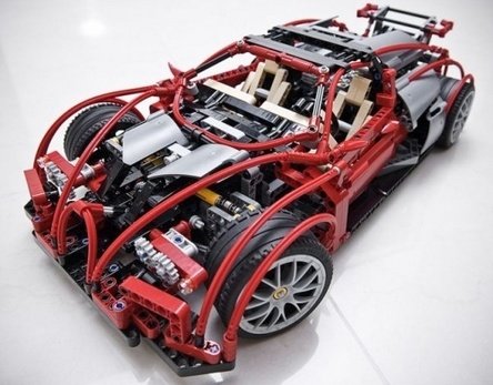 Bugatti Veyron - Iti place Lego? Bugatti Veyron - Iti place Lego?