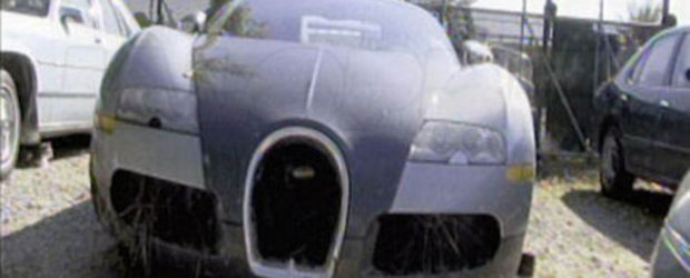 Bugatti Veyron la apa - Rezultatul autopsiei in imagini