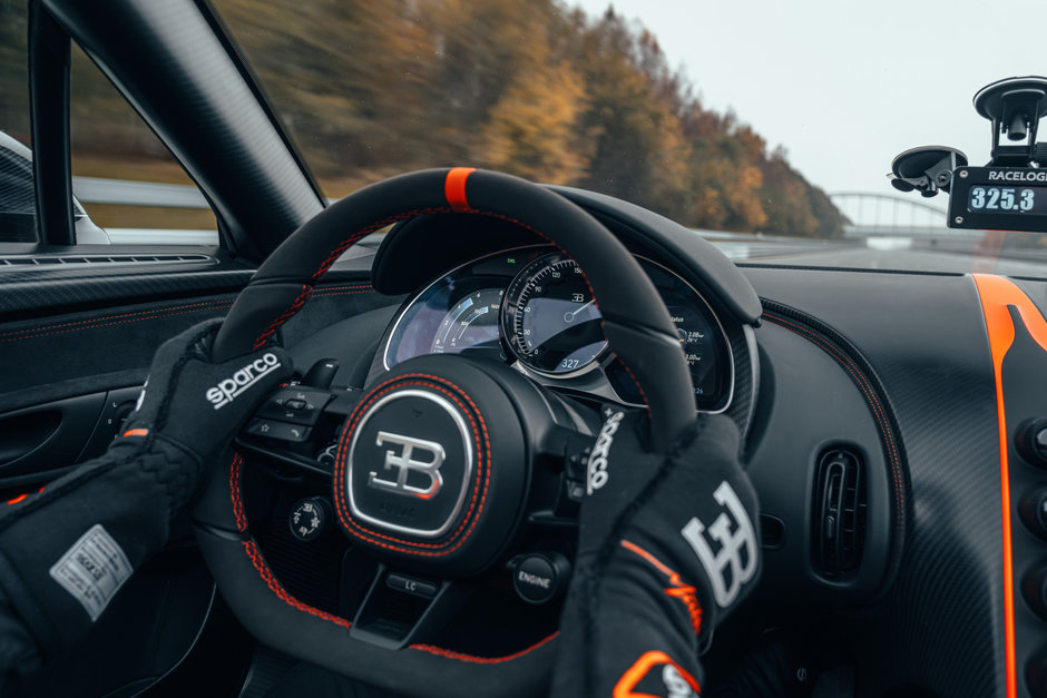 Bugatti W16 Mistral World Record Car