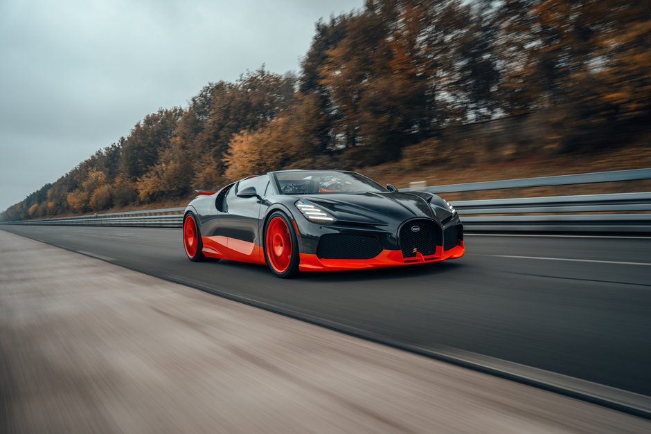 Bugatti W16 Mistral World Record Car
