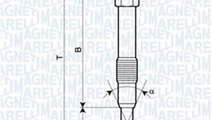 Bujie incandescenta (062900000304 MAGNETI MARELLI)...