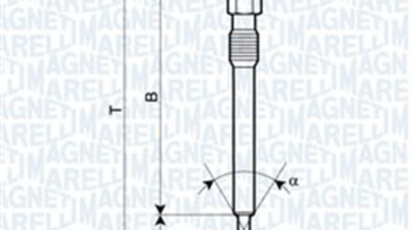 Bujie incandescenta (062900090304 MAGNETI MARELLI) ALFA ROMEO,CHEVROLET,Citroen,FIAT,FORD,LANCIA,OPEL,PEUGEOT,VAUXHALL