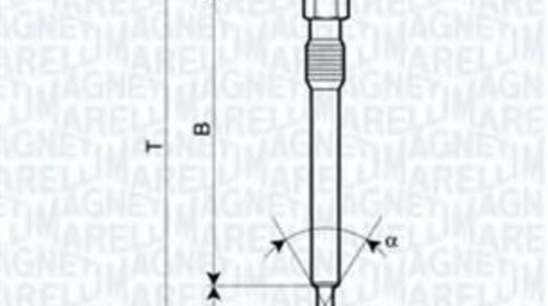 Bujie incandescenta ALFA ROMEO MITO (955) (2008 - 2016) MAGNETI MARELLI 062900090304 piesa NOUA