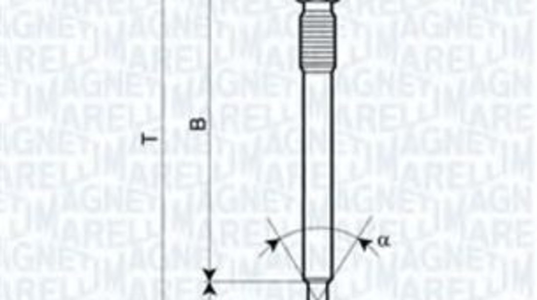 Bujie incandescenta FORD FIESTA V (JH, JD) (2001 - 2010) MAGNETI MARELLI 062900022304 piesa NOUA