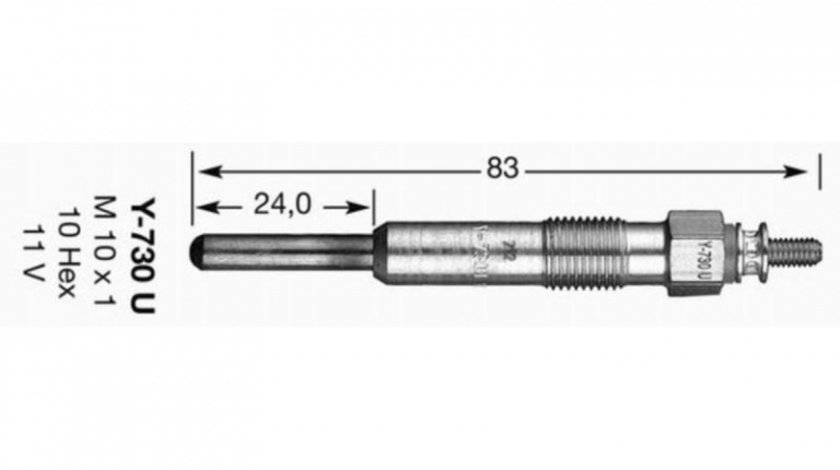 Bujie incandescenta Honda ACCORD Mk VI (CE, CF) 1995-1998 #2 0100226184