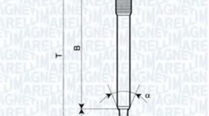 Bujie incandescenta MERCEDES A-CLASS (W168) (1997 - 2004) MAGNETI MARELLI 062900013304 piesa NOUA