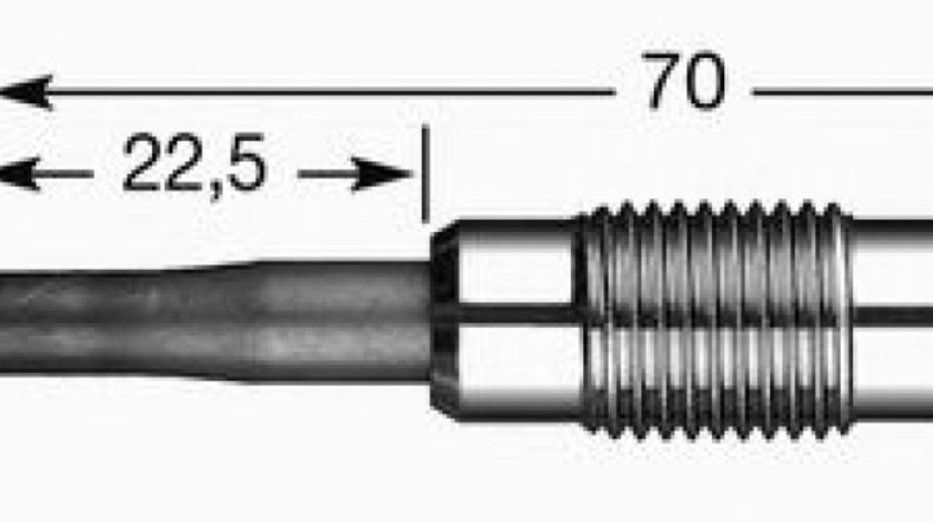 Bujie incandescenta MERCEDES C-CLASS Combi (S202) (1996 - 2001) NGK 5906 piesa NOUA