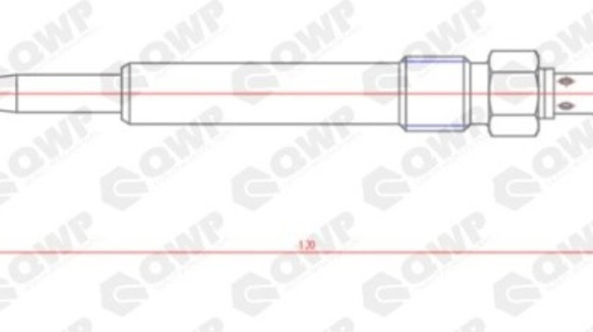 Bujie incandescenta MERCEDES C-CLASS Combi (S202) (1996 - 2001) QWP WGP175 piesa NOUA