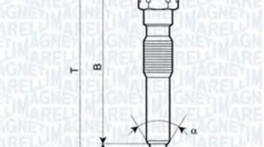 Bujie incandescenta OPEL CORSA B (73, 78, 79) (1993 - 2002) MAGNETI MARELLI 062900092304 piesa NOUA