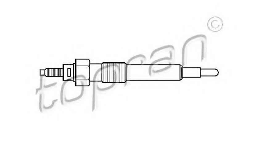 Bujie incandescenta OPEL VECTRA B (36) (1995 - 2002) TOPRAN 205 667 piesa NOUA