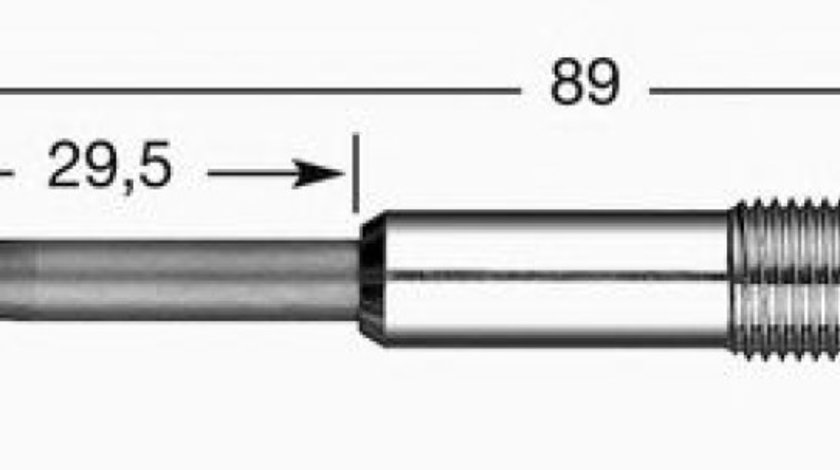 Bujie incandescenta PEUGEOT 106 II (1) (1996 - 2016) NGK 1009 piesa NOUA
