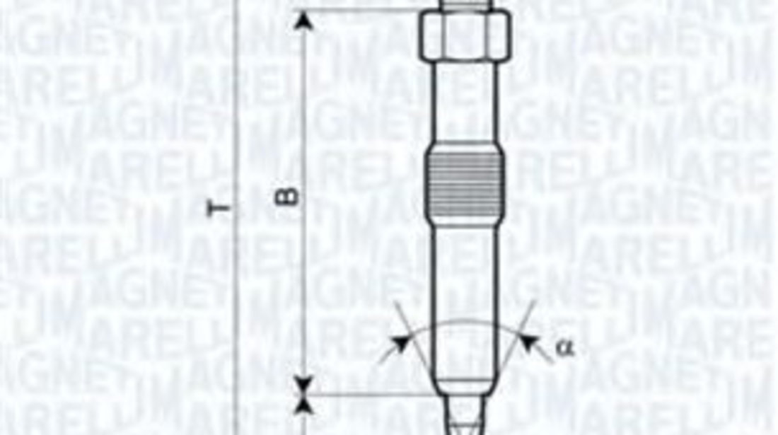 Bujie incandescenta RENAULT MEGANE III Hatchback (BZ0) (2008 - 2016) MAGNETI MARELLI 062900089304 piesa NOUA