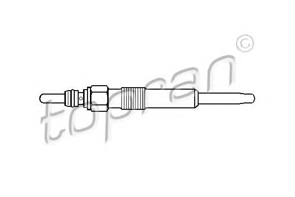 Bujie incandescenta SKODA OCTAVIA I (1U2) (1996 - 2010) TOPRAN 107 119 piesa NOUA
