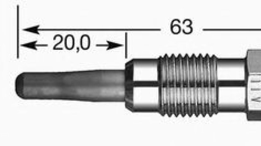 Bujie incandescenta VOLVO V40 Combi (VW) (1995 - 2004) NGK 7947 piesa NOUA