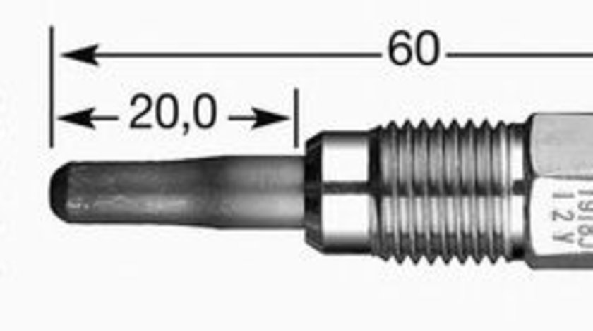 Bujie incandescenta VW CADDY II Pick-up (9U7) (1996 - 2000) NGK 4215 piesa NOUA