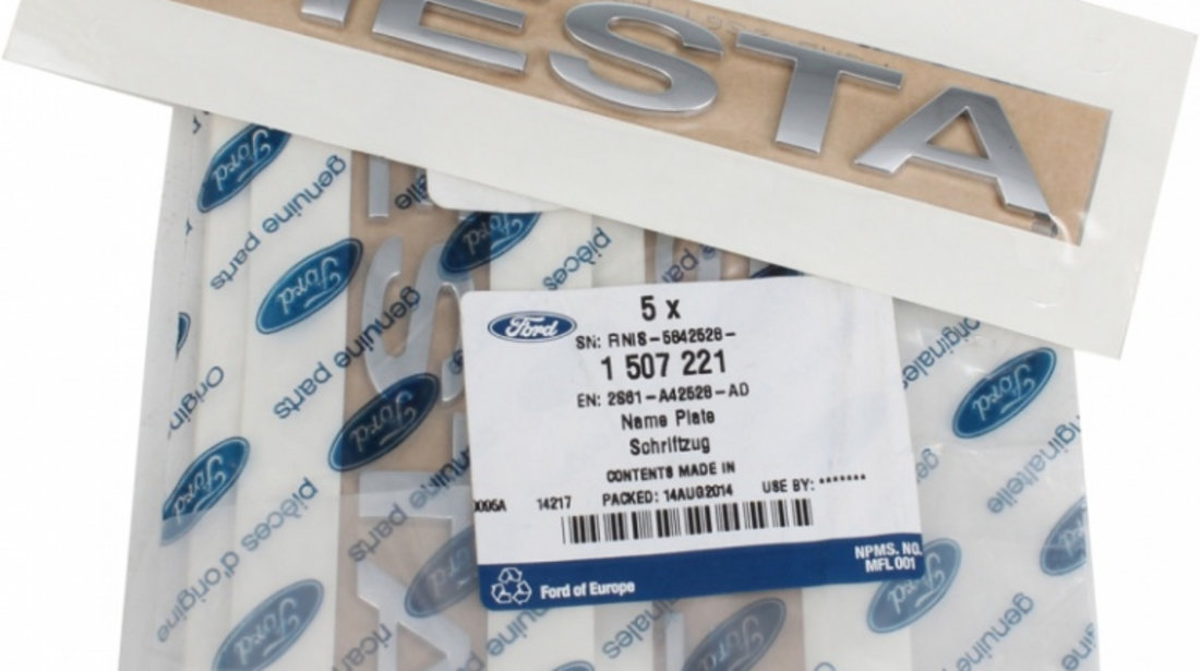 Bujie Oe Ford Fiesta 5 2001-2010 1.8 2.0 1369704
