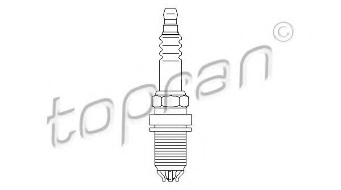 Bujii BMW Seria 3 Compact (E46) (2001 - 2005) TOPRAN 501 331 piesa NOUA