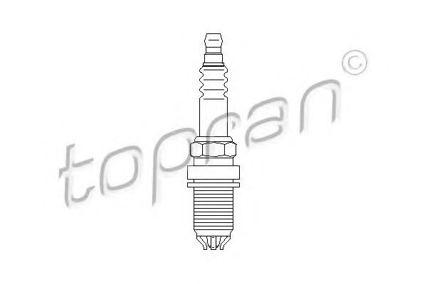 Bujii BMW Seria 7 (E65, E66, E67) (2001 - 2009) TOPRAN 501 331 piesa NOUA