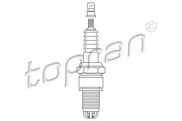 Bujii VW CADDY II Combi (9K9B) (1995 - 2004) TOPRAN 107 851 piesa NOUA
