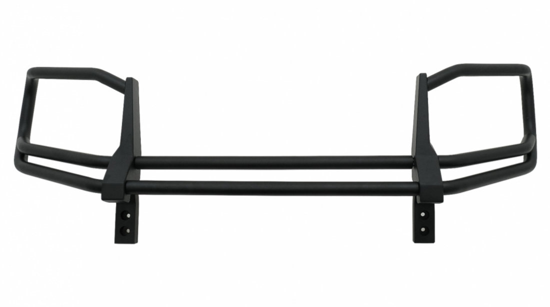 BullBar Bare Protectie compatibil cu Mercedes G-Class Facelift W463 W464 G63 (2018-2022) Negru Lucios BBMBW463NL