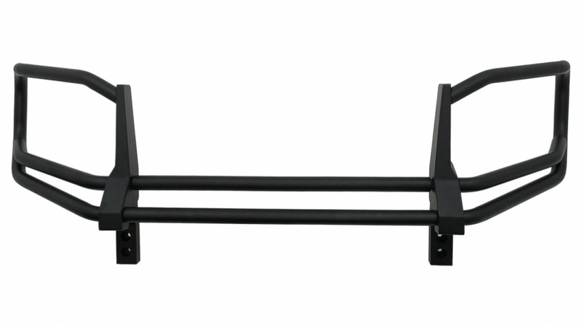 BullBar Bare Protectie compatibil cu Mercedes G-Class Facelift W463 W464 G63 (2018-2022) Negru Lucios BBMBW463NL