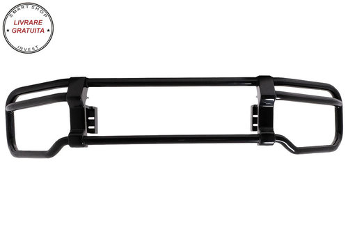 BullBar Bare Protectie Mercedes G-Class Facelift W463 W464 G63 (2018-) Negru Lucio- livrare gratuita