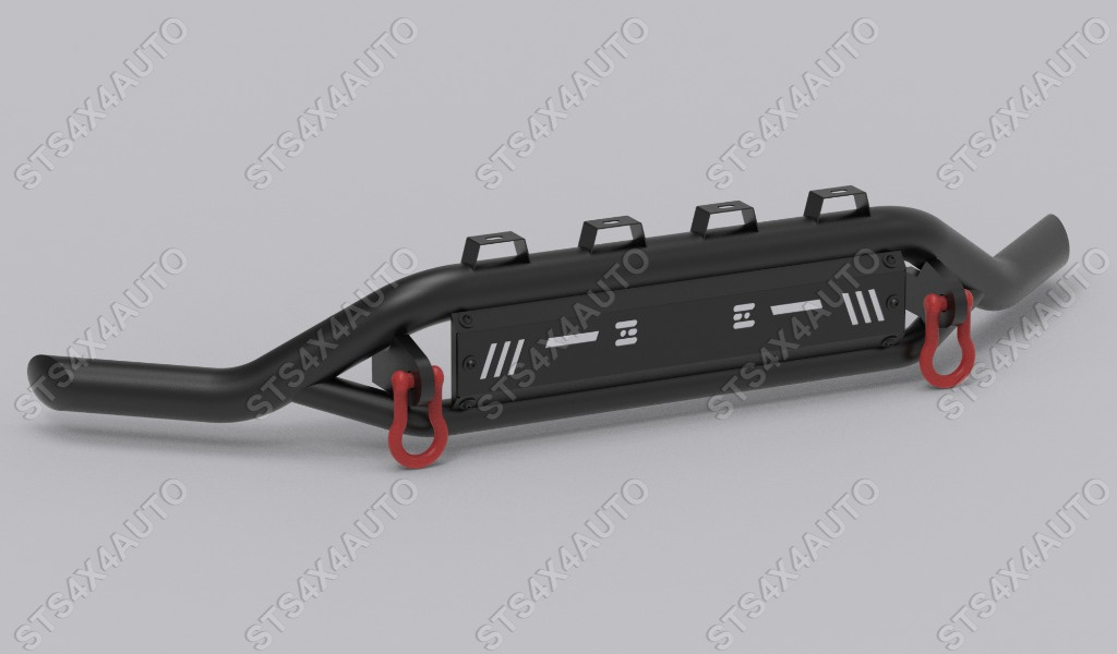 BULLBAR CU CARLIG TOYOTA HILUX REVO 2016-2024 BK [A34]