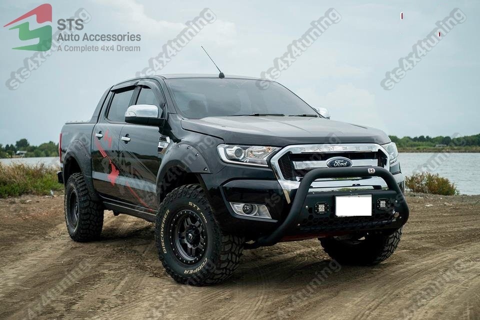 BULLBAR CU LED FORD RANGER T6/MC 2012-2019 BK [V1][HMR]