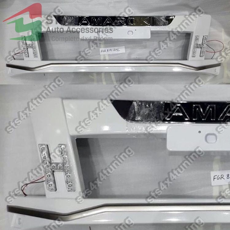 BULLBAR DIN ABS CU LED VW AMAROK 2011-2018