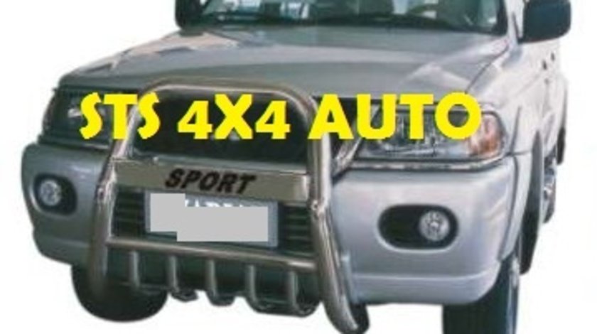 BULLBAR DIN INOX MITSUBISHI PAJERO SPORT 1998-2007[3"/76mm]