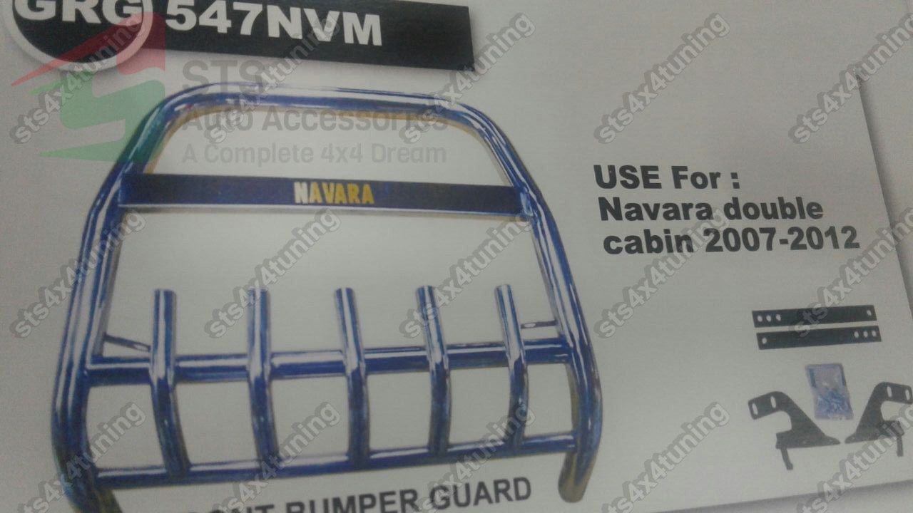 BULLBAR DIN INOX NISSAN NAVARA D40 2006-2014 [V1]