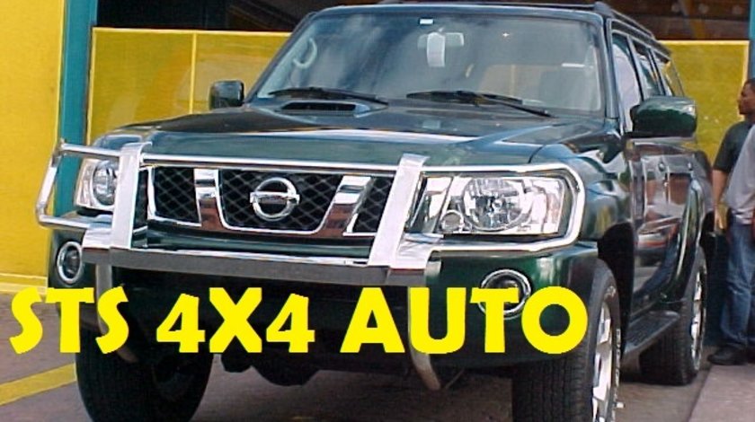 BULLBAR DIN INOX NISSAN PATROL Y61 1998-2009.