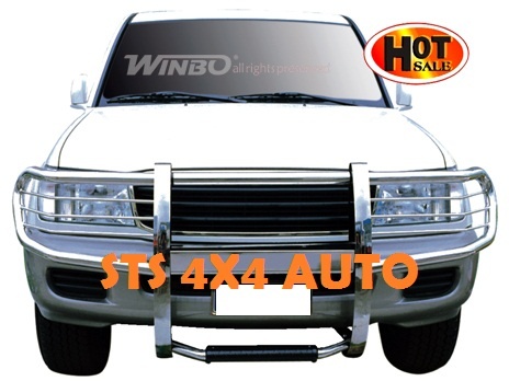 BULLBAR DIN INOX PENTRU TOYOTA LAND CRUISER FJ100 1998-2007[MARE]