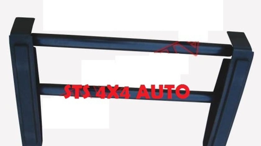 BULLBAR DIN INOX TOYOTA FJ CRUISER 2007-2013[NEGRU]