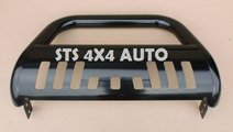 BULLBAR DIN INOX TOYOTA FJ CRUISER 2007-2013[NEGRU...