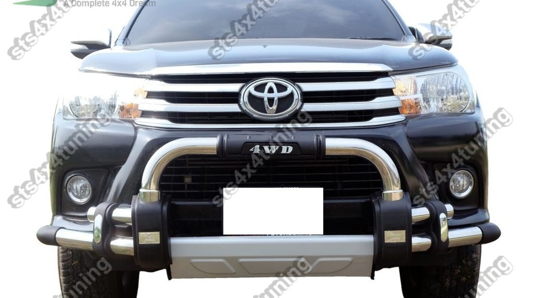 BULLBAR DIN INOX TOYOTA HILUX REVO 2016-2018 [FS43]