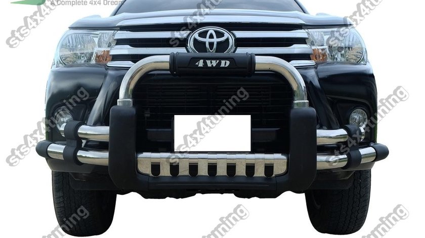 BULLBAR DIN INOX TOYOTA HILUX REVO 2016-2018[FS54]